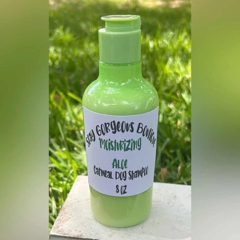 Oatmeal and Aloe Handmade Dog Shampoo